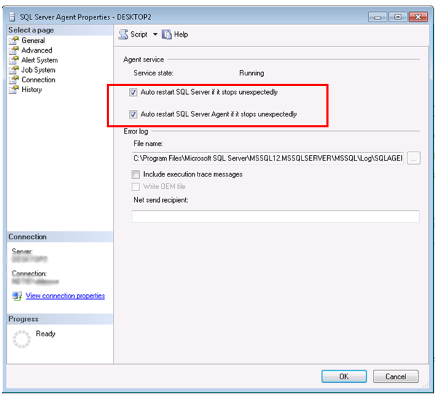 Automatic Startup For Sql Server Agent Decisive Data